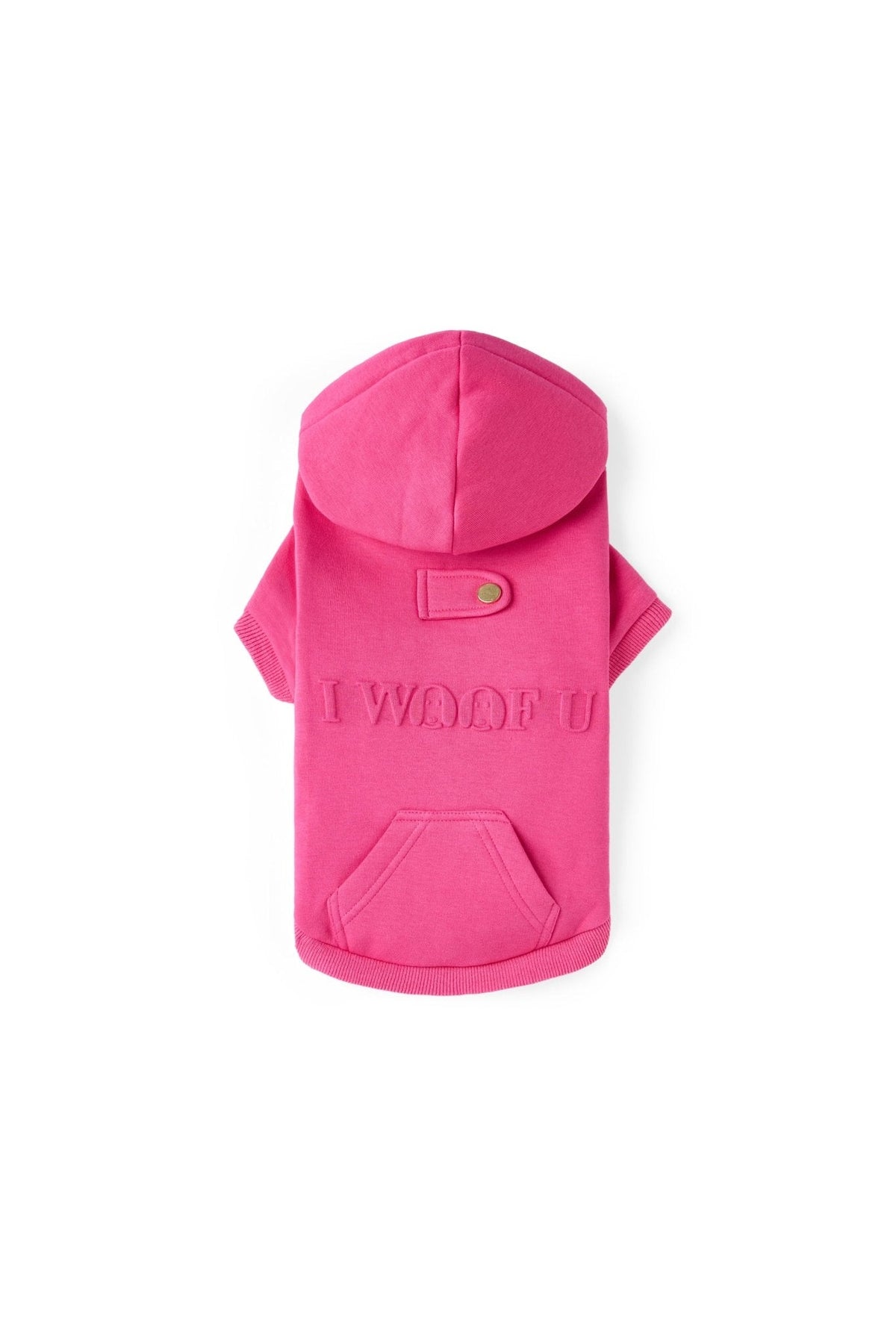 I Woof U Dog Hoodie — Paris Hilton × Moshiqa Matching Dog & Owner Hoodie