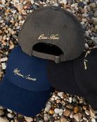 Maison Sacrée-Khaki Navy Blue Black Cap Three Pack-Şapka-2-fleurdirect.live
