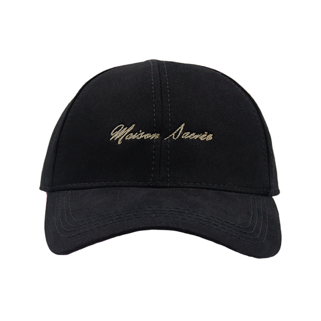 Maison Sacrée-Khaki Navy Blue Black Cap Three Pack-Şapka-4-fleurdirect.live