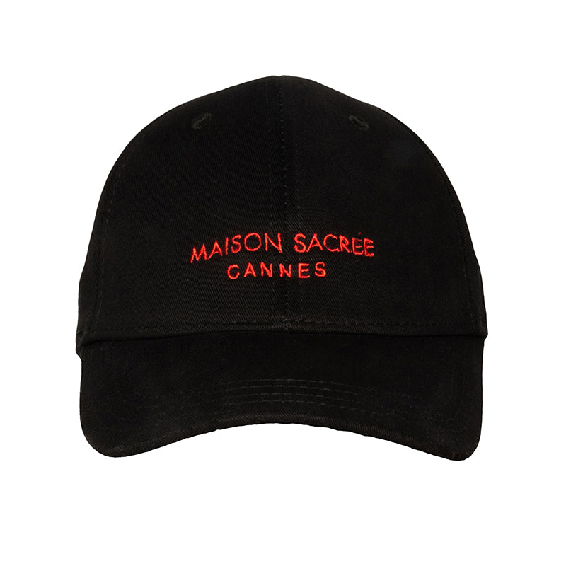 Maison Sacrée-Maison Sacrée Black Cap-Şapka-1-fleurdirect.live