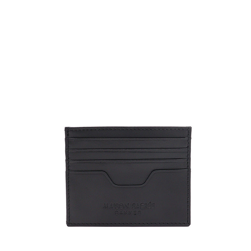 Maison Sacrée-Maison Sacrée Black Card Holder-Cüzdan & Kartlık-1-fleurdirect.live