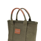 Maison Sacrée-Miramar Winter Khaki Extra Mini Shoulder Bag-Omuz Çantası-3-fleurdirect.live