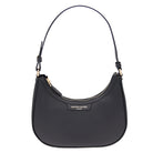 Maison Sacrée-Mirandole Black Leather Shoulder Bag-Omuz Çantası-1-fleurdirect.live