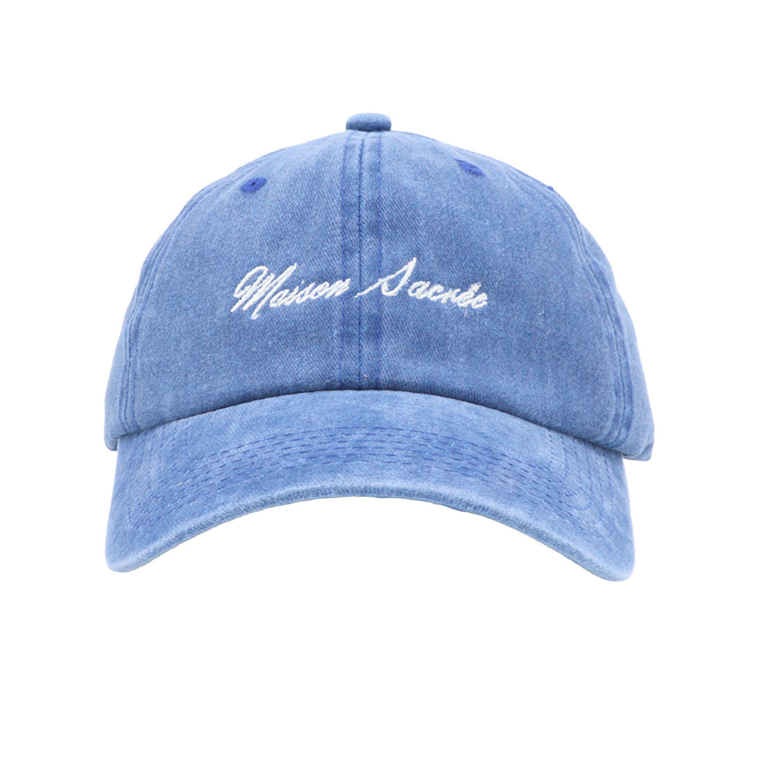 Maison Sacrée-Ms Bien Vivre Blue Cap-Cap-1-fleurdirect.live