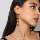 Maison Soula-Luna Ball Drop Earrings Small Size Balls-Earrings-2-fleurdirect.live