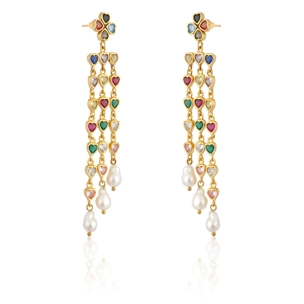 Maison Soula-Aphrodite Earrings-Earrings-3-fleurdirect.live