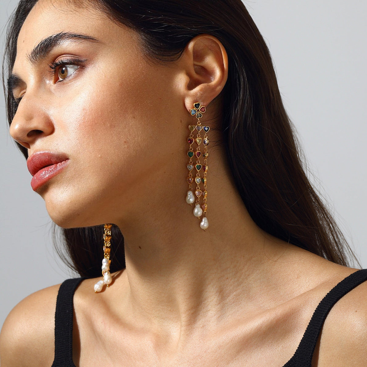 Maison Soula-Aphrodite Earrings-Earrings-4-fleurdirect.live