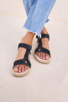 Manebi-Hamptons Hiking Sandals Black-Sandalet & Terlik-1-fleurdirect.live