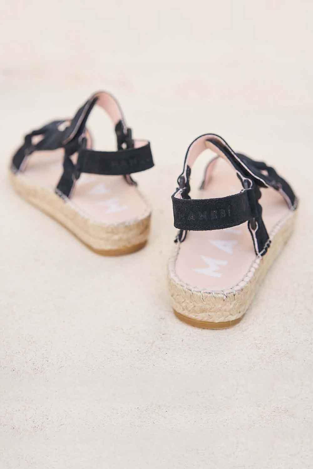 Manebi-Hamptons Hiking Sandals Black-Sandalet & Terlik-5-fleurdirect.live