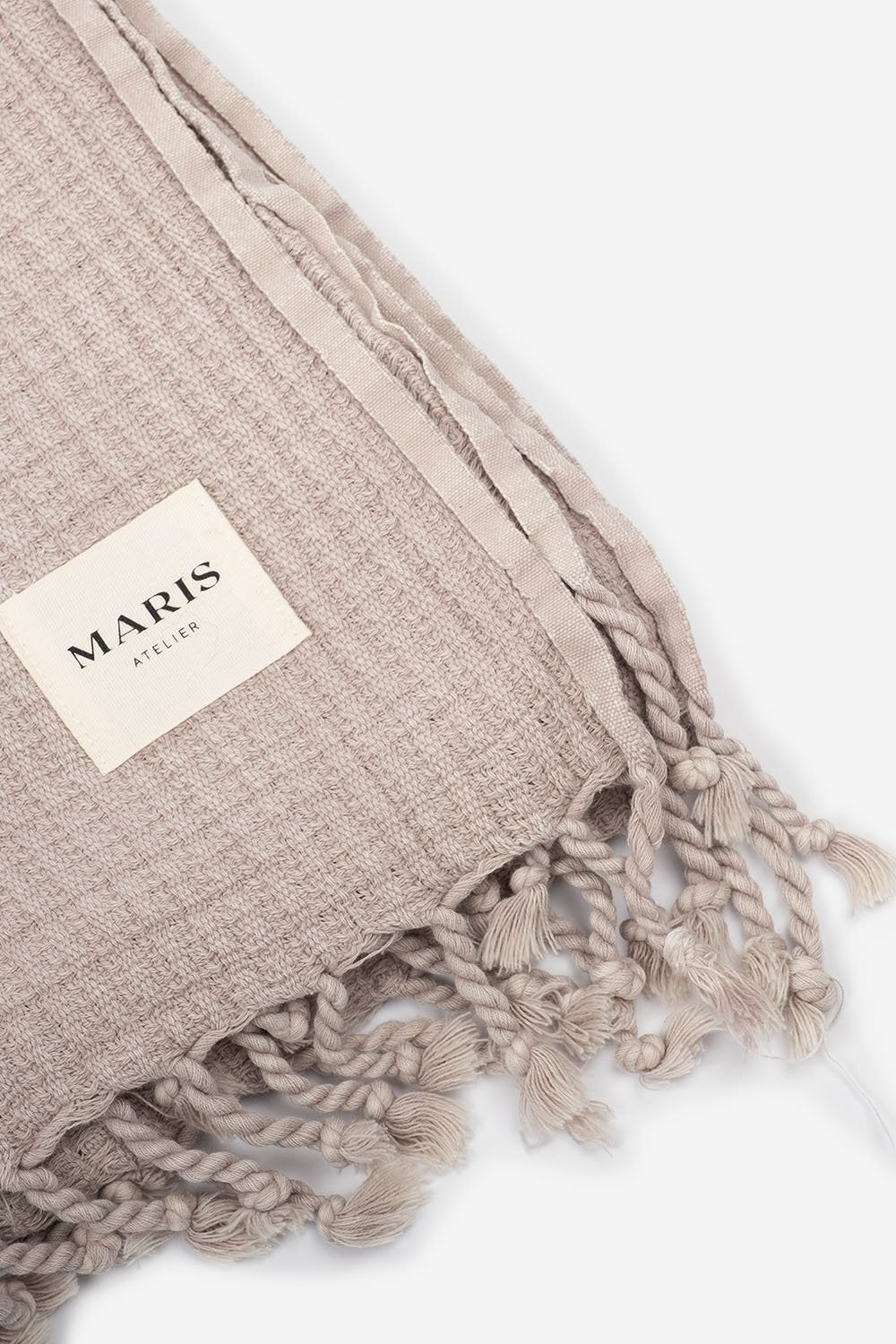 Maris Atelier-Thera Peştamal | Beige-Havlu & Peştamal-3-fleurdirect.live