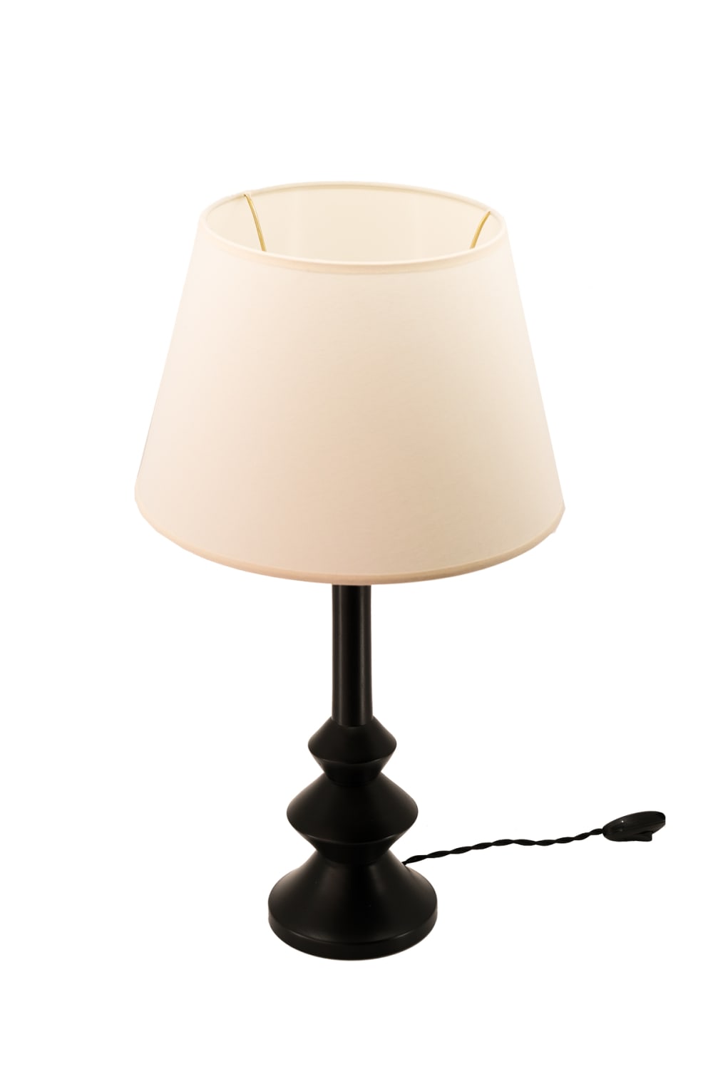 Massello Design-Elegante Ahşap Abajur Siyah-Masa Lambası-2-fleurdirect.live