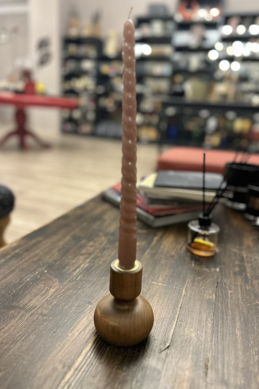 Massello Design-Gingillo 2'li Ahşap Şamdan & Mumluk-Mumluk & Şamdan-4-fleurdirect.live