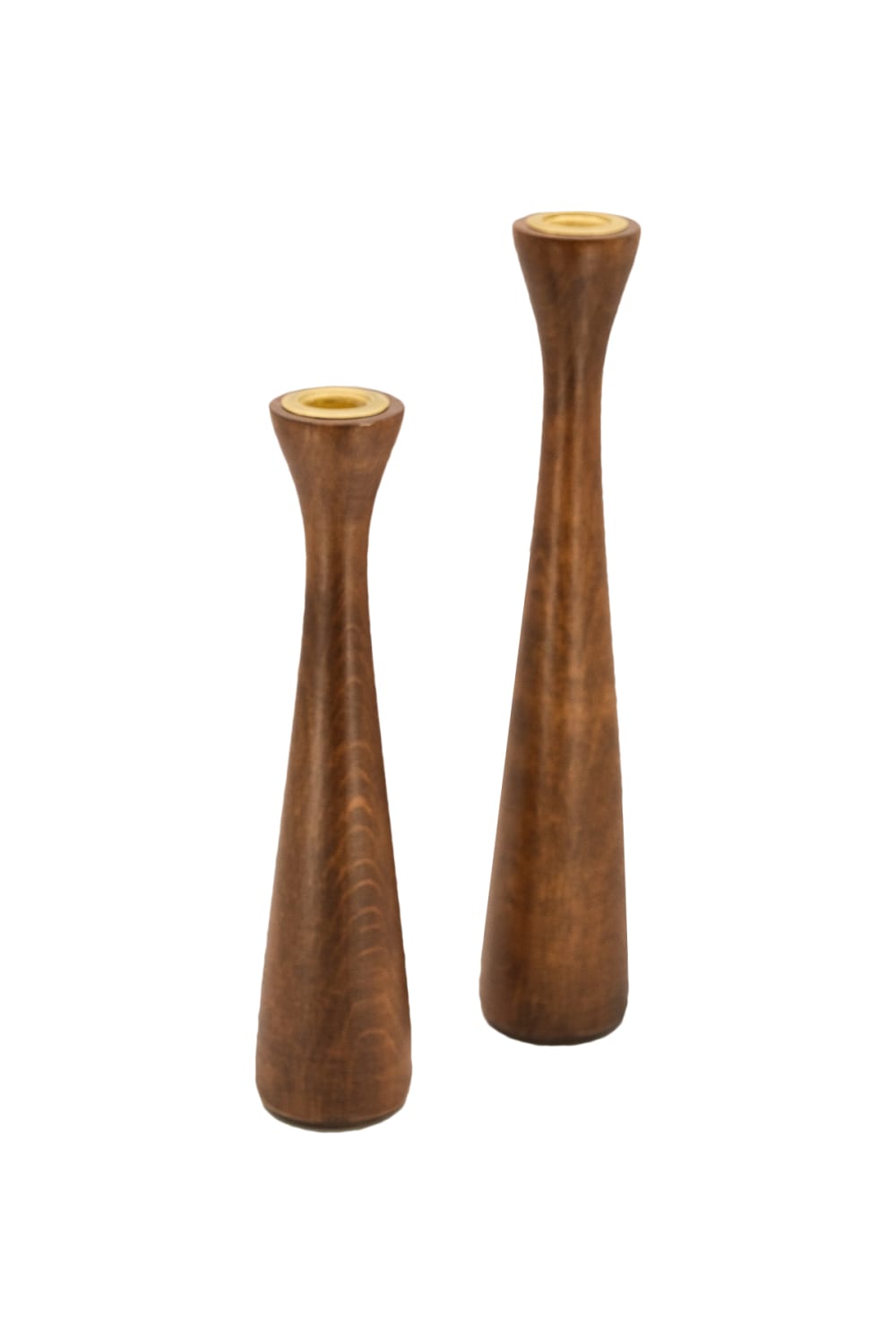 Massello Design-Jasmine 2'li Ahşap Şamdan & Mumluk-Mumluk & Şamdan-2-fleurdirect.live