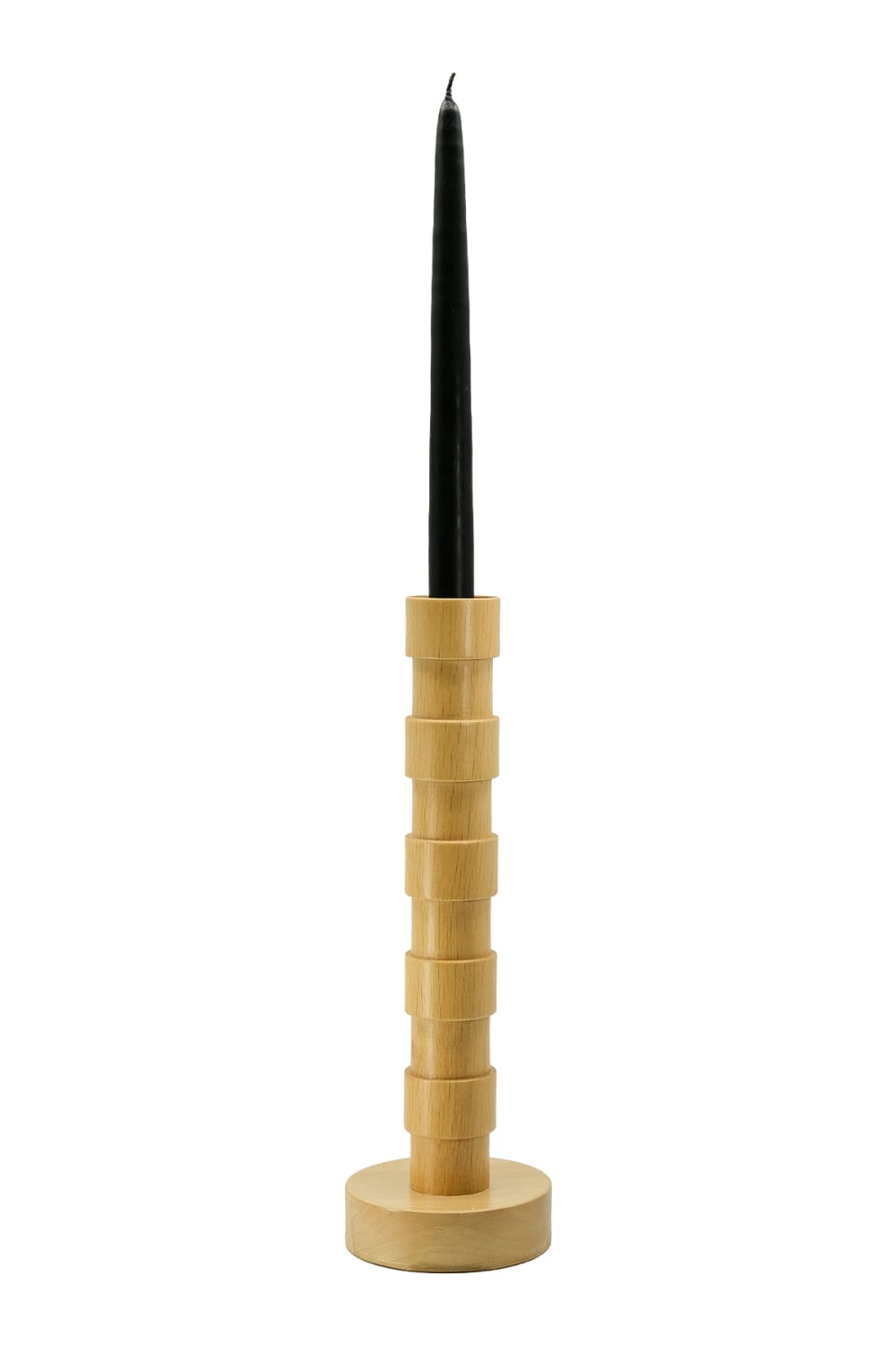 Massello Design-Trio 3'lü Ahşap Şamdan & T-light Mumluk-Mumluk & Şamdan-3-fleurdirect.live