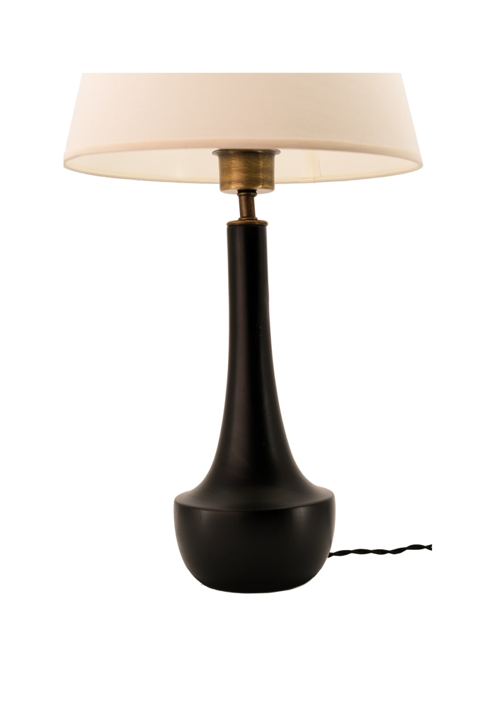 Massello Design-Vittima Ahşap Abajur Siyah-Avize-3-fleurdirect.live