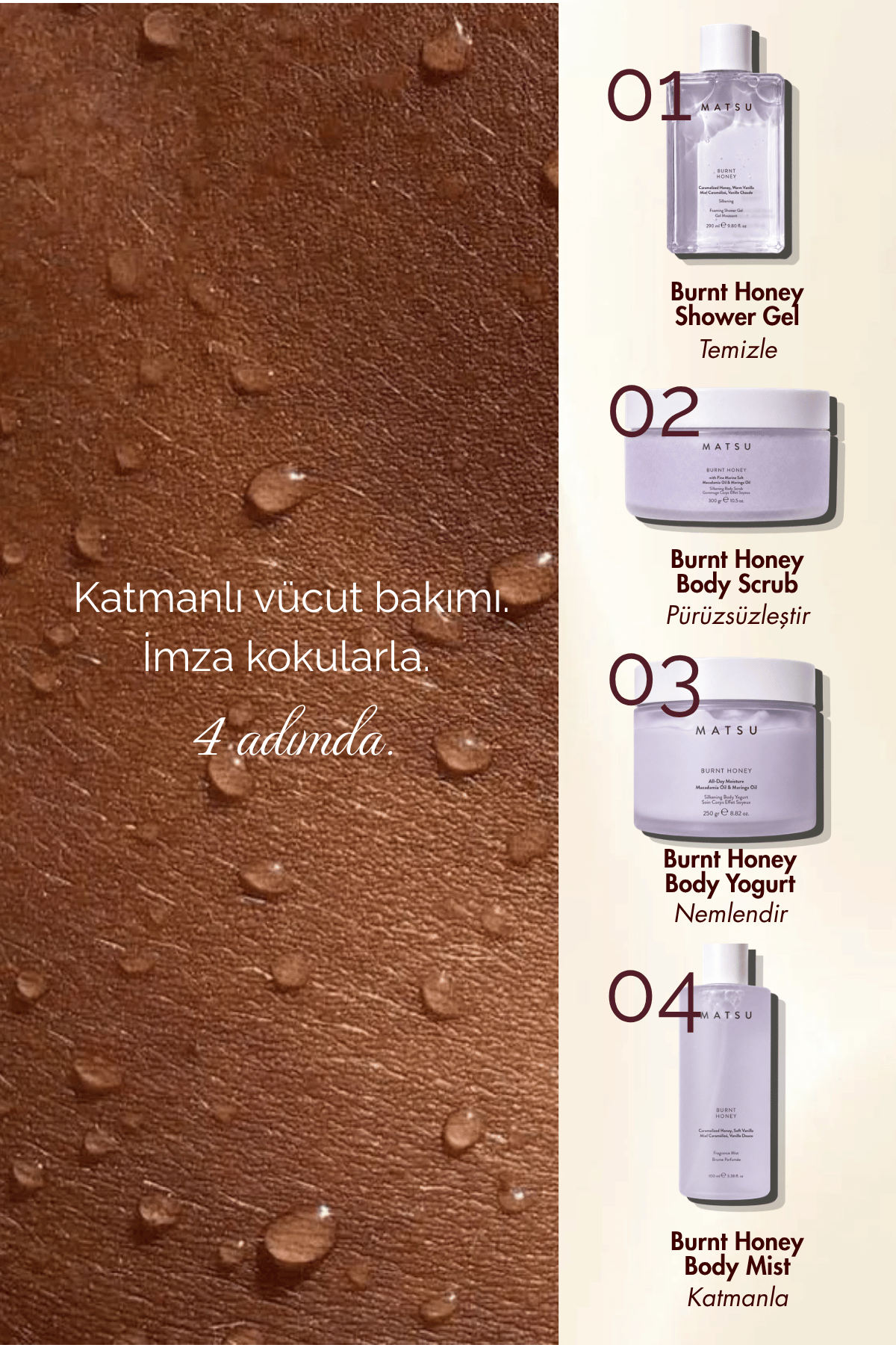 Burnt Honey Yumuşatıcı Vücut Peelingi