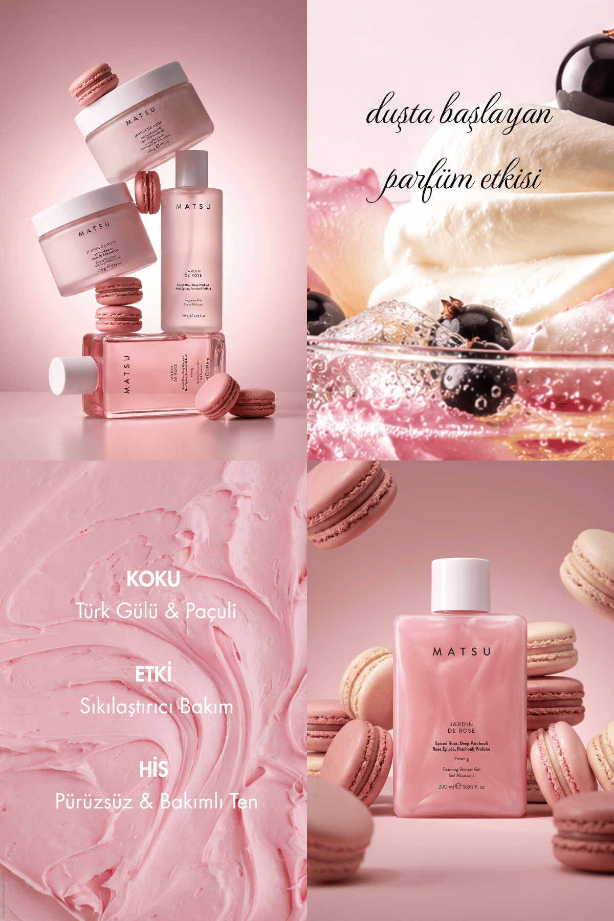 Jardin De Rose Güllü Aromatik Duş Jeli