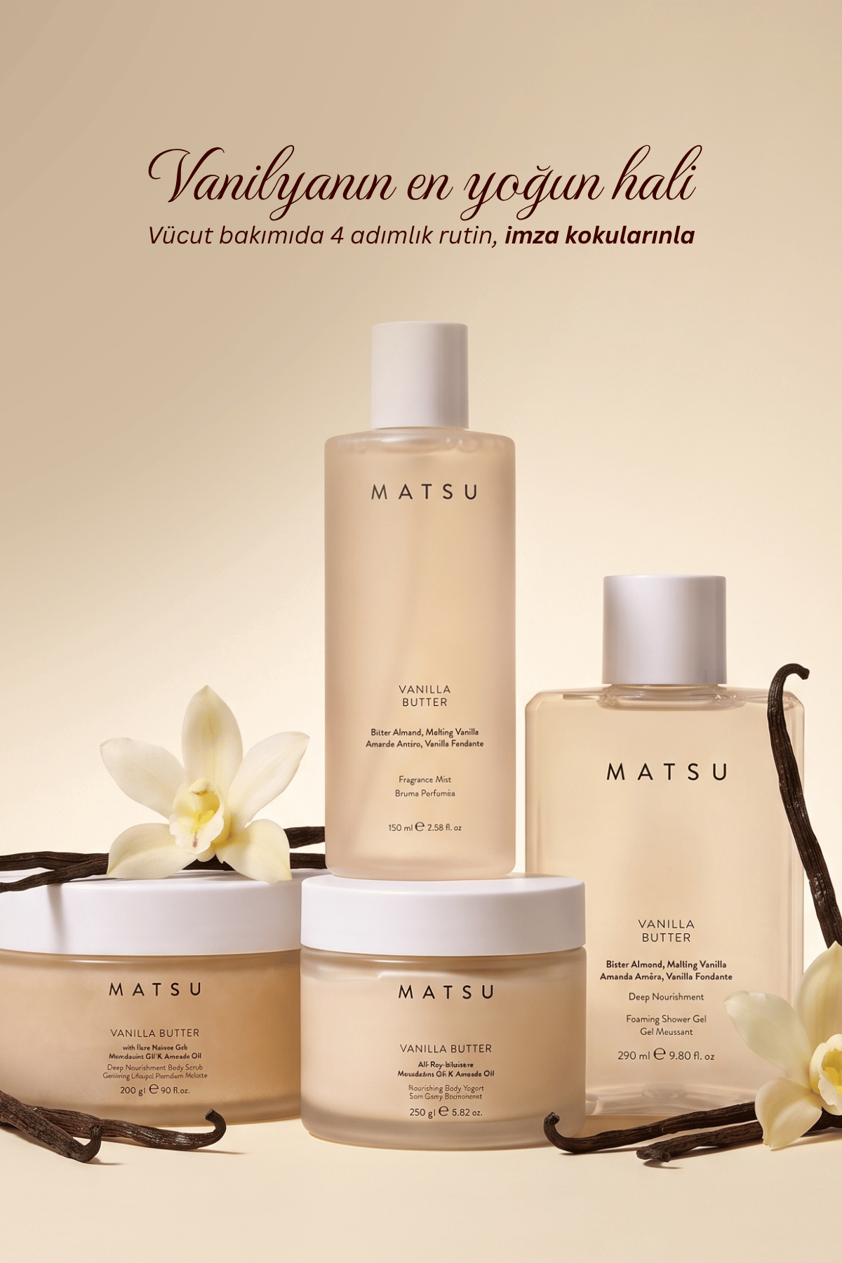Vanilla Butter Besleyici Vücut Peelingi