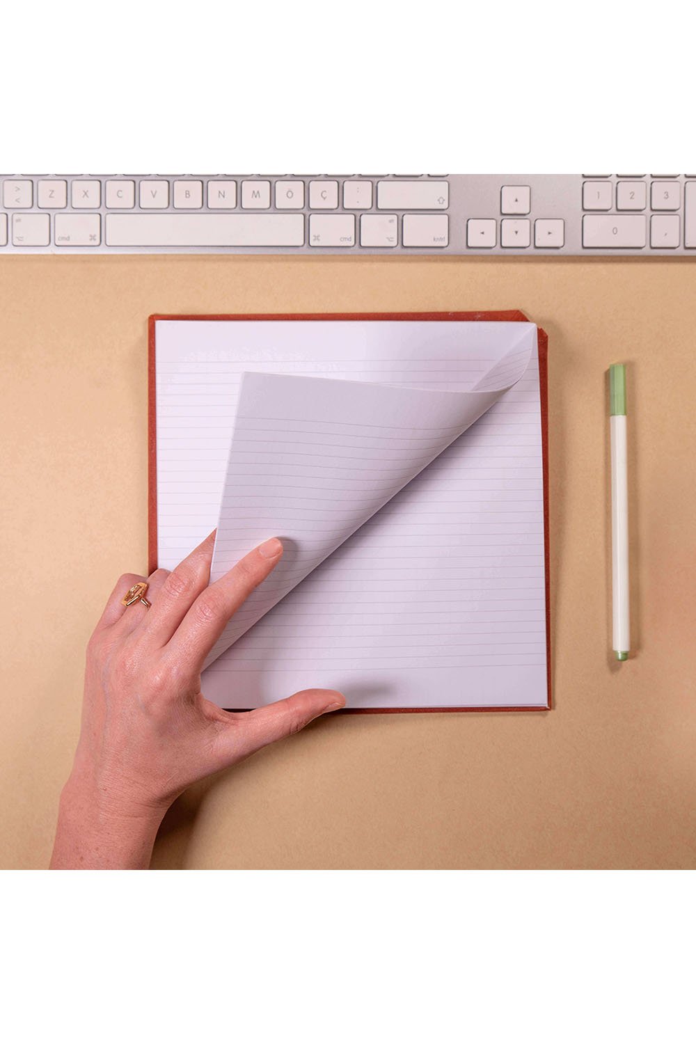 Mavitan Store-Üçgen Defter - Mavi-Defter-5-fleurdirect.live