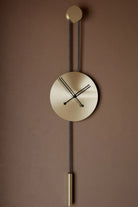 Mclocks-Serenity 30 mat gold Dekoratif duvar saati-Duvar Saati-1-fleurdirect.live