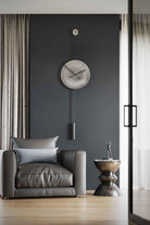 Mclocks-Serenity 45 antik krom Dekoratif duvar saati-Duvar Saati-1-fleurdirect.live