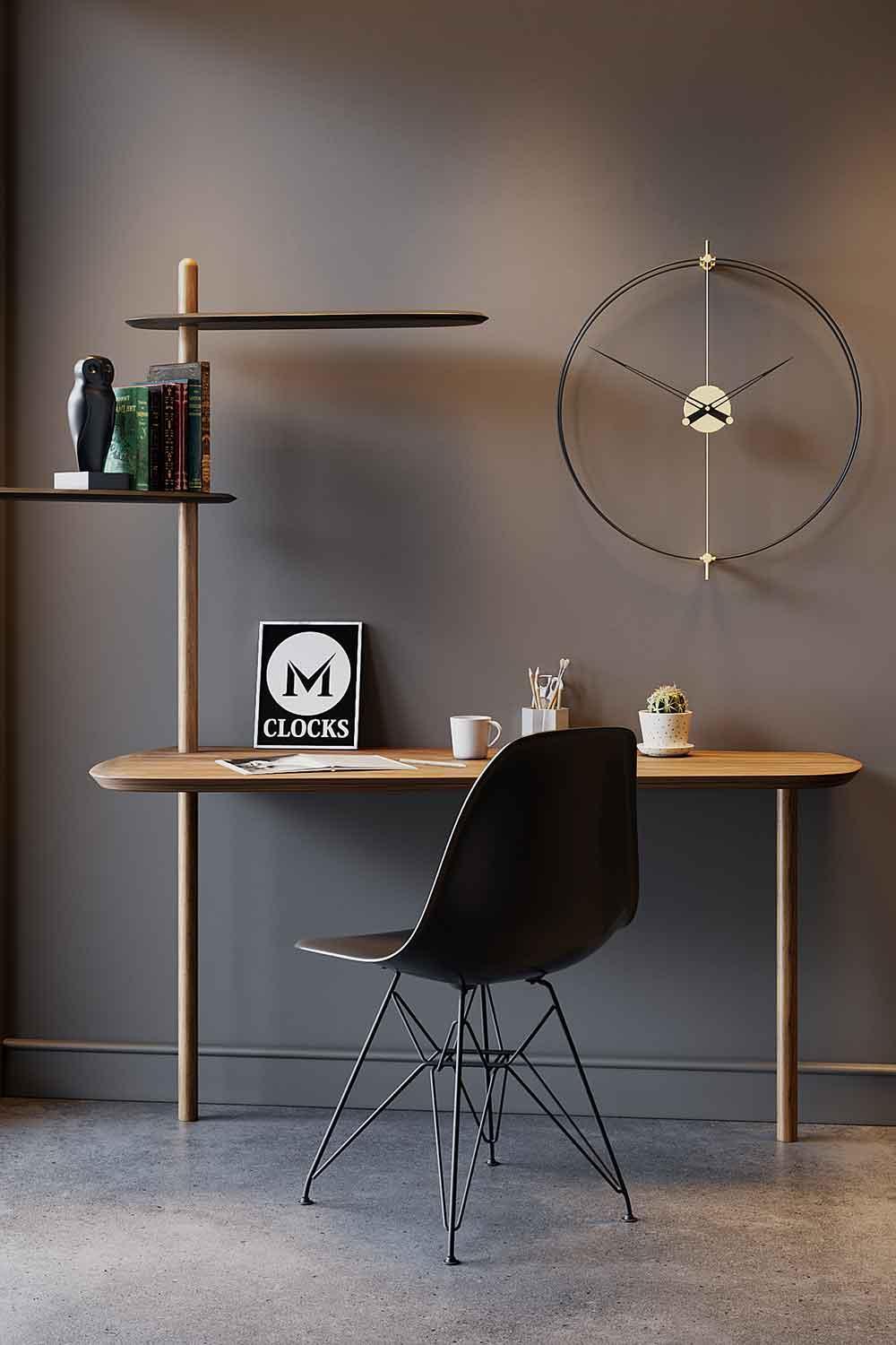 Mclocks-Timeles simple 60 Dekoratif duvar saati-Duvar Saati-1-fleurdirect.live