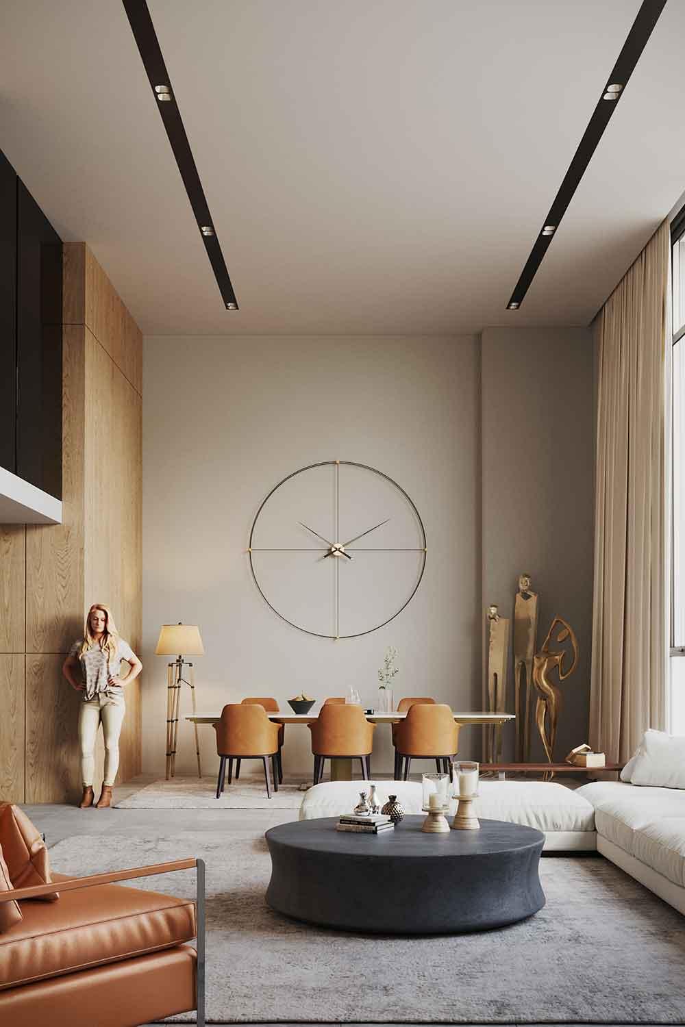 Mclocks-Timeless large 160 Dekoratif duvar saati-Duvar Saati-3-fleurdirect.live