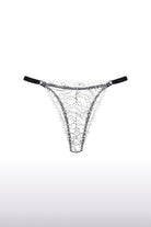 Lindy French Lace Thong - 0