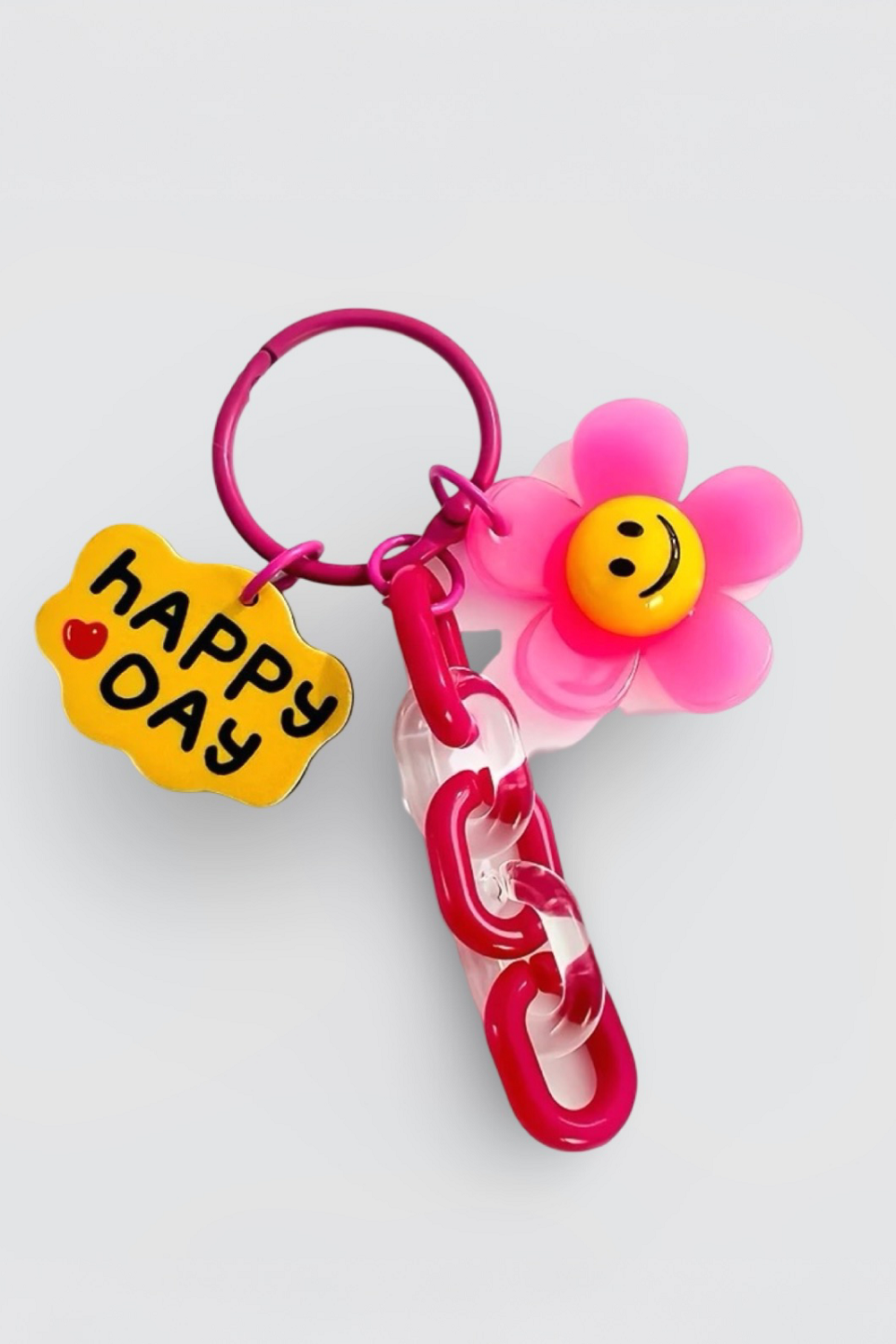 Meyfar-Red Happy Vibes Charm-Çanta Aksesuarları-1-fleurdirect.live