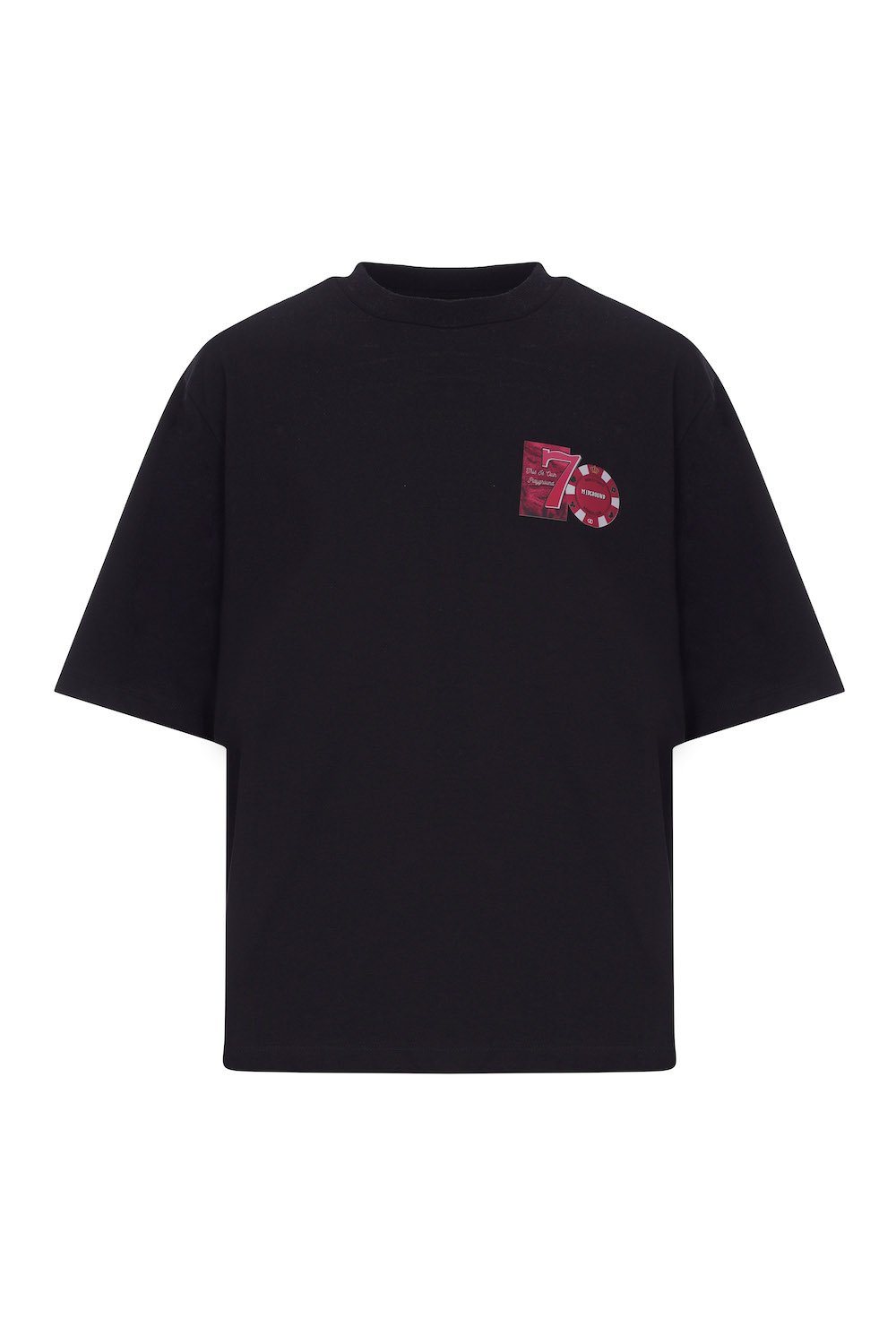 Midground-7 Baskı Detaylı Oversize T-shirt-T-Shirts-1-fleurdirect.live