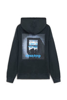 Midground-Gri Acid Yıkamalı Fermuarlı Sweatshirt-Sweatshirts & Hoodies-1-fleurdirect.live