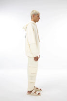 Midground-Oversize Sırt Baskı Nakışlı Hoodie-Sweatshirts & Hoodies-4-fleurdirect.live
