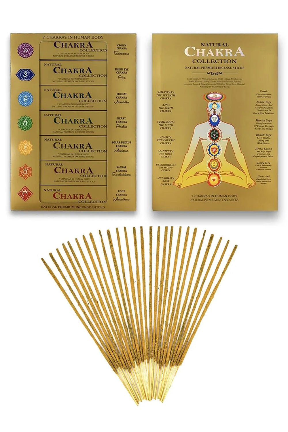 Miebox Rituals-Natural Chakra Collection - 7 Tütsü Chakra Tütsü Seti-Tütsü-1-fleurdirect.live
