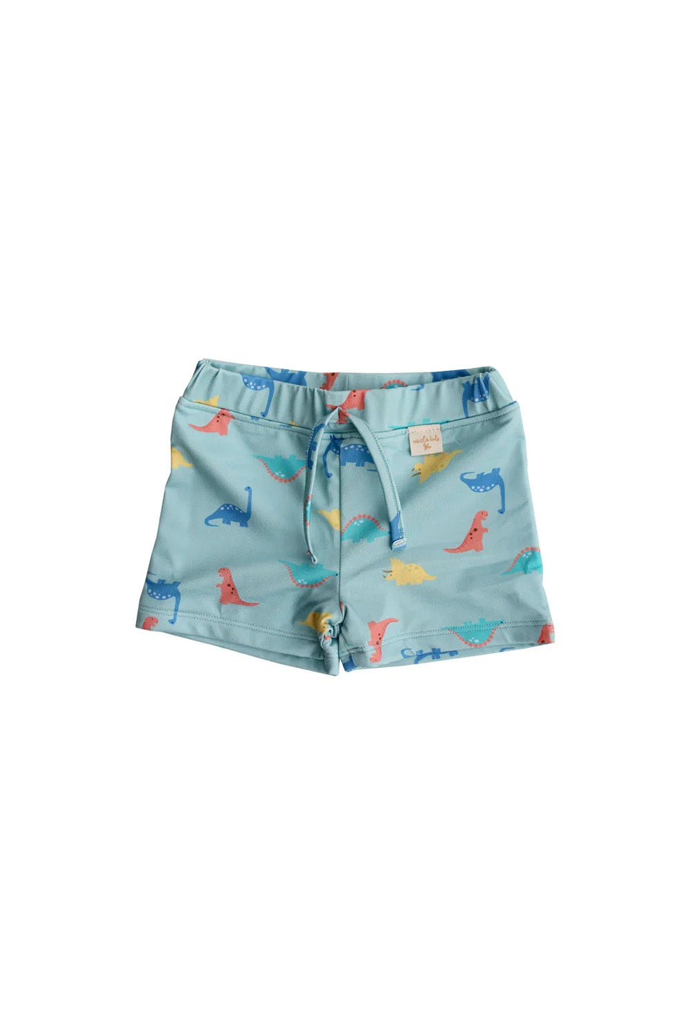 Miela Kids-Uv Korumalı Alt Üst Erkek Bebek Seti – Dinoland Mint-Bebek Swimwear-3-fleurdirect.live