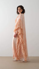 Miha-Kollari Dantel Firfirli Kaftan Elbi̇se Mint-9-fleurdirect.live