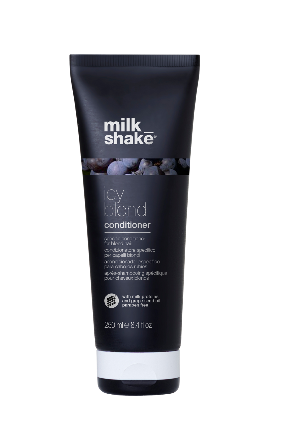 Milk Shake-Icy Blond Çok Açık Sarı Ve Platin Sarı Şaçlar İçin Küllü Tonlar Katan Bakım Kremi 250 Ml-Saç Bakım Kremi-1-fleurdirect.live