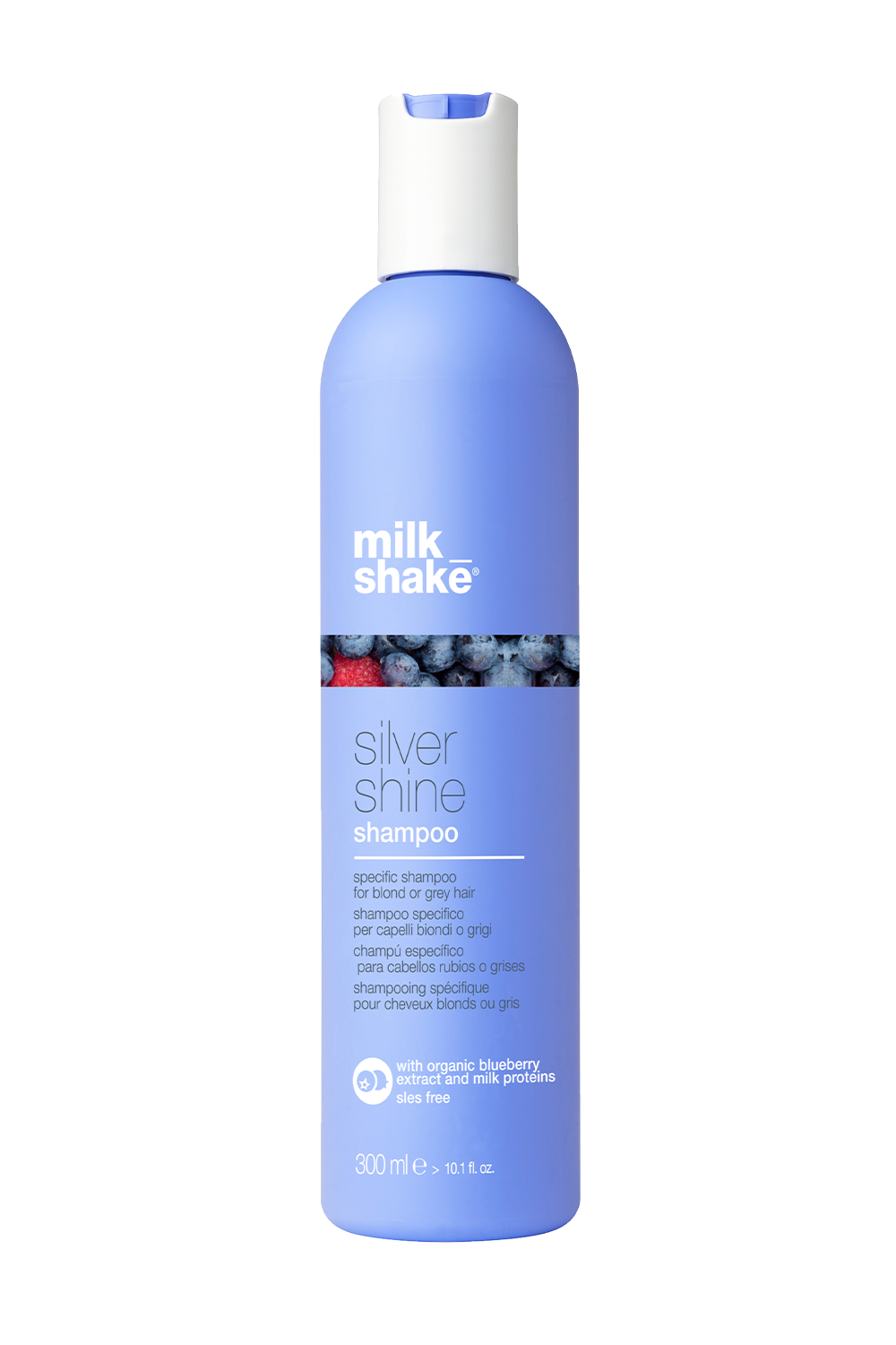 Milk Shake-Silver Shine Shampoo Sarı Saçlar İçin Özel Mor Şampuan 300 Ml Sarı Saçlar İçin Özel Mor Şampuan-Şampuan-1-fleurdirect.live