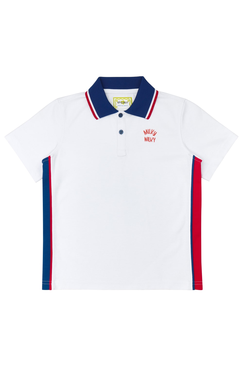 Milky Wilky-Erkek Çocuk Polo Yaka T-shi̇rt-T-Shirts-1-fleurdirect.live