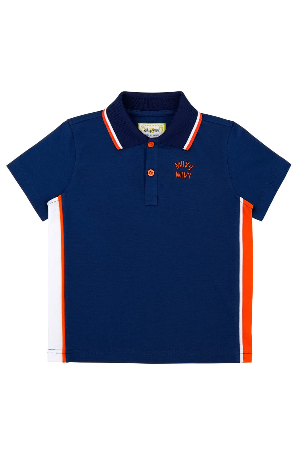 Milky Wilky-Erkek Çocuk Polo Yaka T-shi̇rt-T-Shirts-1-fleurdirect.live