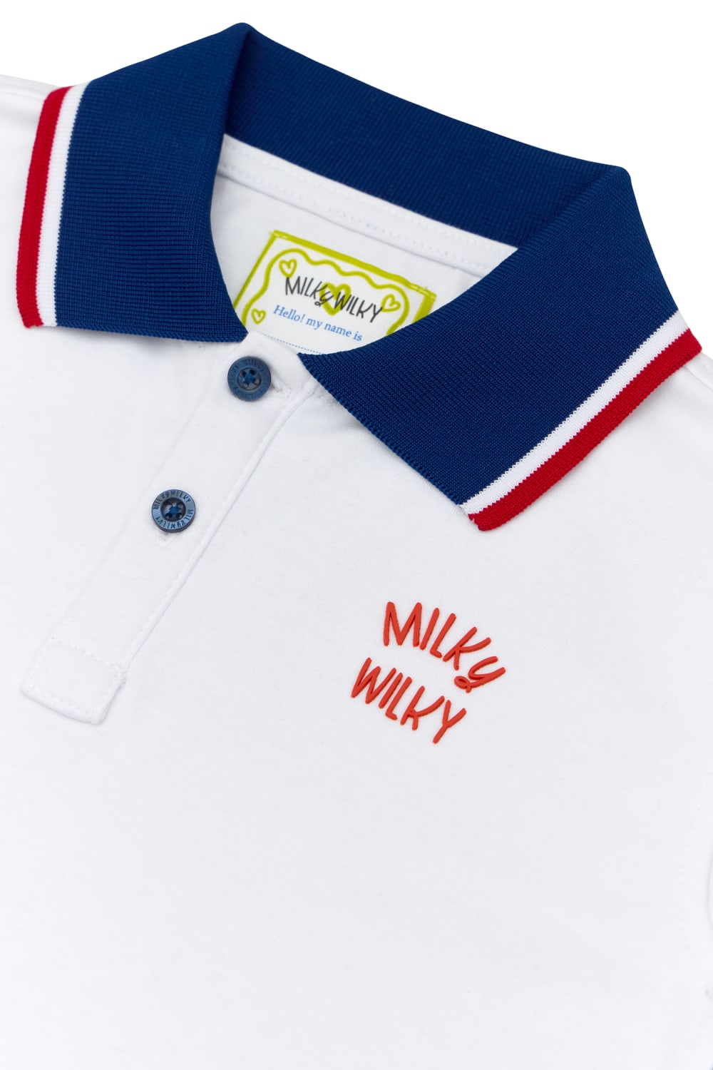 Milky Wilky-Erkek Çocuk Polo Yaka T-shi̇rt-T-Shirts-2-fleurdirect.live