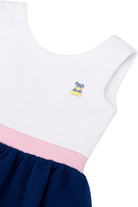 Milky Wilky-Kiz Çocuk Arkasi Fiyonklu Elbise-Çocuk Elbise & Tulum-2-fleurdirect.live
