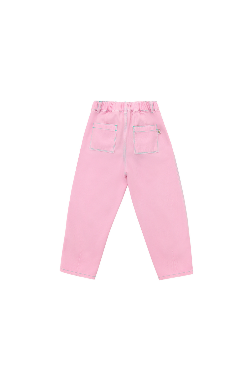 Kontrast Dikişli Tencel Jean - 1
