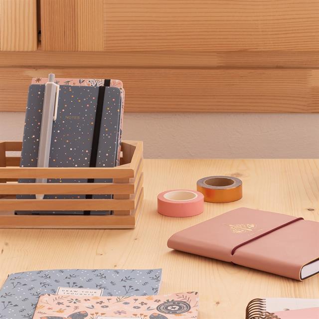 Miquelrius-A6 Çizgisiz Lights Garden Defter-Defter-4-fleurdirect.live