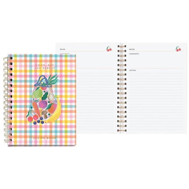 Miquelrius-Miquelrius Happy Fruits A5 Telli Yemek Tarif Defteri-Defter-4-fleurdirect.live
