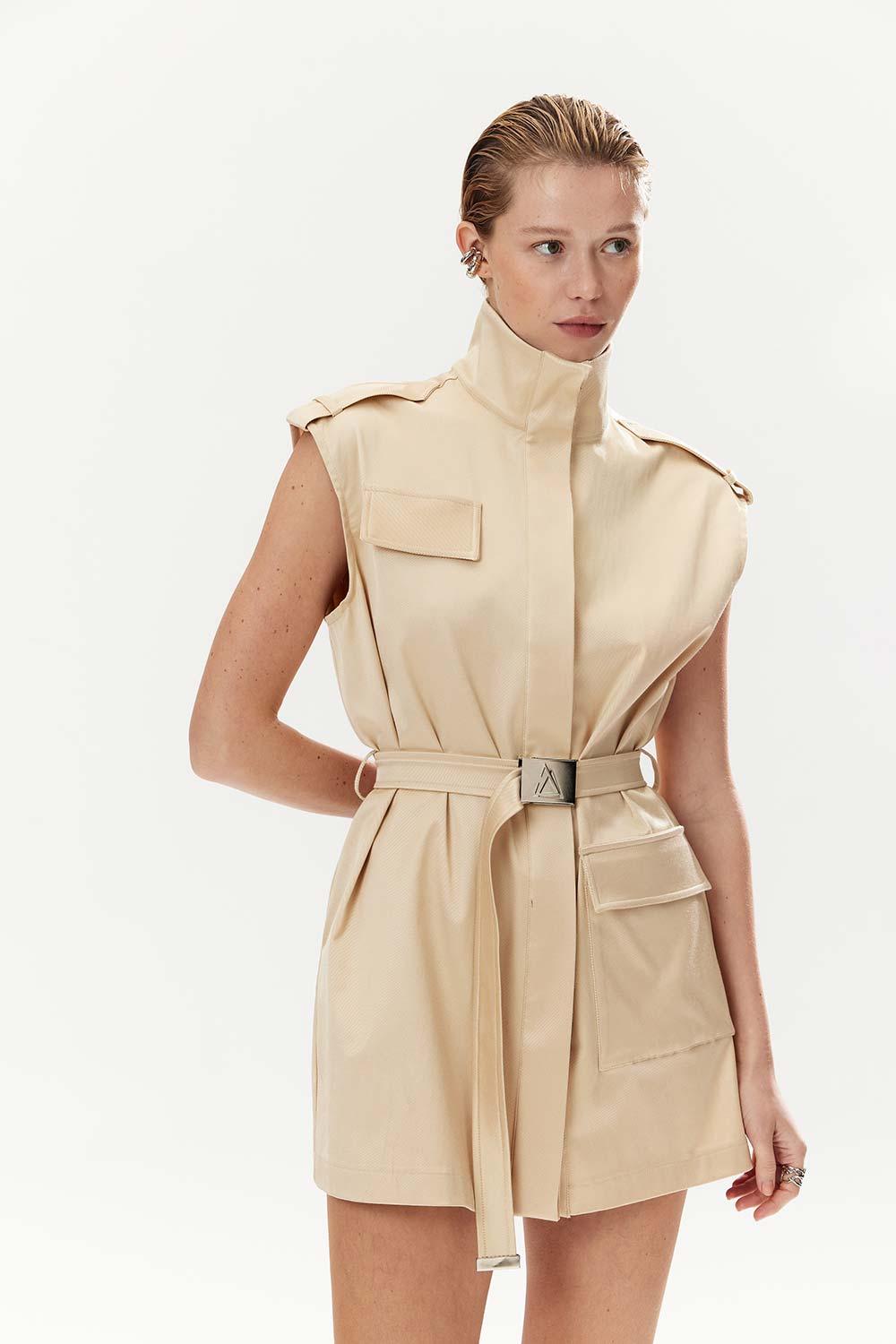 Mirimalist-Eli Cargo Dress-Elbise-4-fleurdirect.live