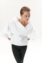 Mirimalist-Ixir White Shirt-Gömlek-3-fleurdirect.live