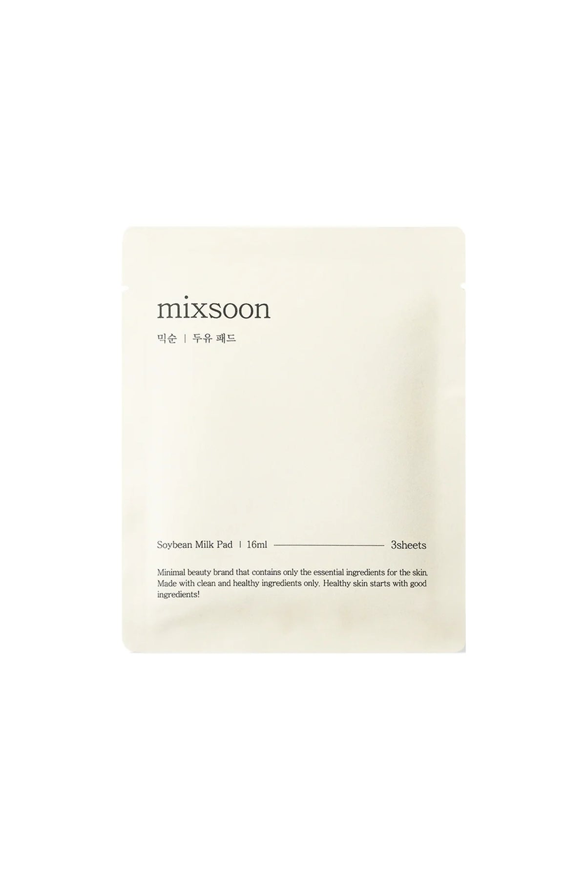 Mixsoon-Mixsoon Soybean Milk Pads / 10x3 Pads Yoğun Nemlendirici & Besleyici Ped-Yüz Pedi-1-fleurdirect.live