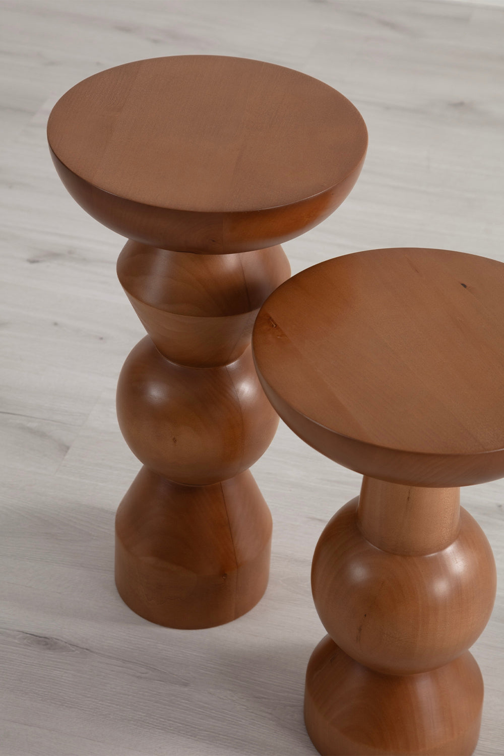 More Wood Design-Enva 2'li Ahşap Sehpa-Sehpa-3-fleurdirect.live