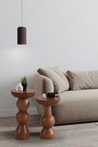 More Wood Design-Enva 2'li Ahşap Sehpa-Sehpa-4-fleurdirect.live