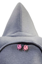 Morikukko-Grey Basic Fuschsia-Sırt Çantası-3-fleurdirect.live